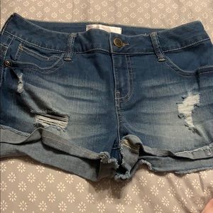 Jean shorts